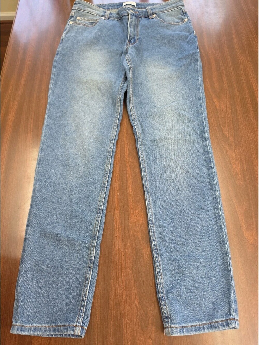 Five Four Womens Jeans 30 Slim Blue Wash Stretch Denim Casual Streetwear Classic